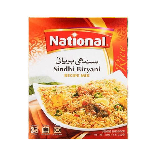 National - Sindhi Biryani Kryddmix - 82g