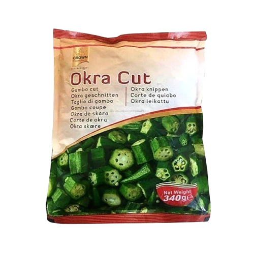 Crown Okra Cut - 340g