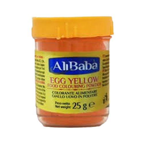 Alibaba Matfärg Gul / Food Color Yellow 25g