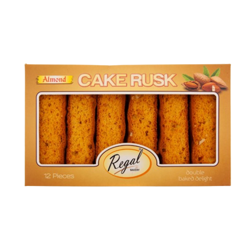 Regal Cake Rusk Almond - 12st