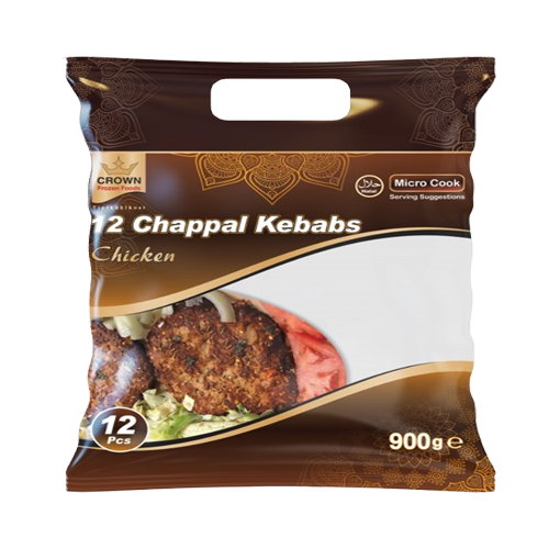 Crown Chapli Kebab Kyckling - 900g